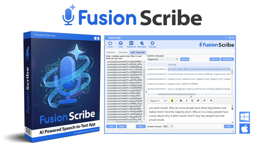 Fusion Scribe