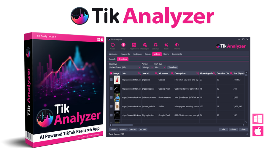 Tik Analyzer